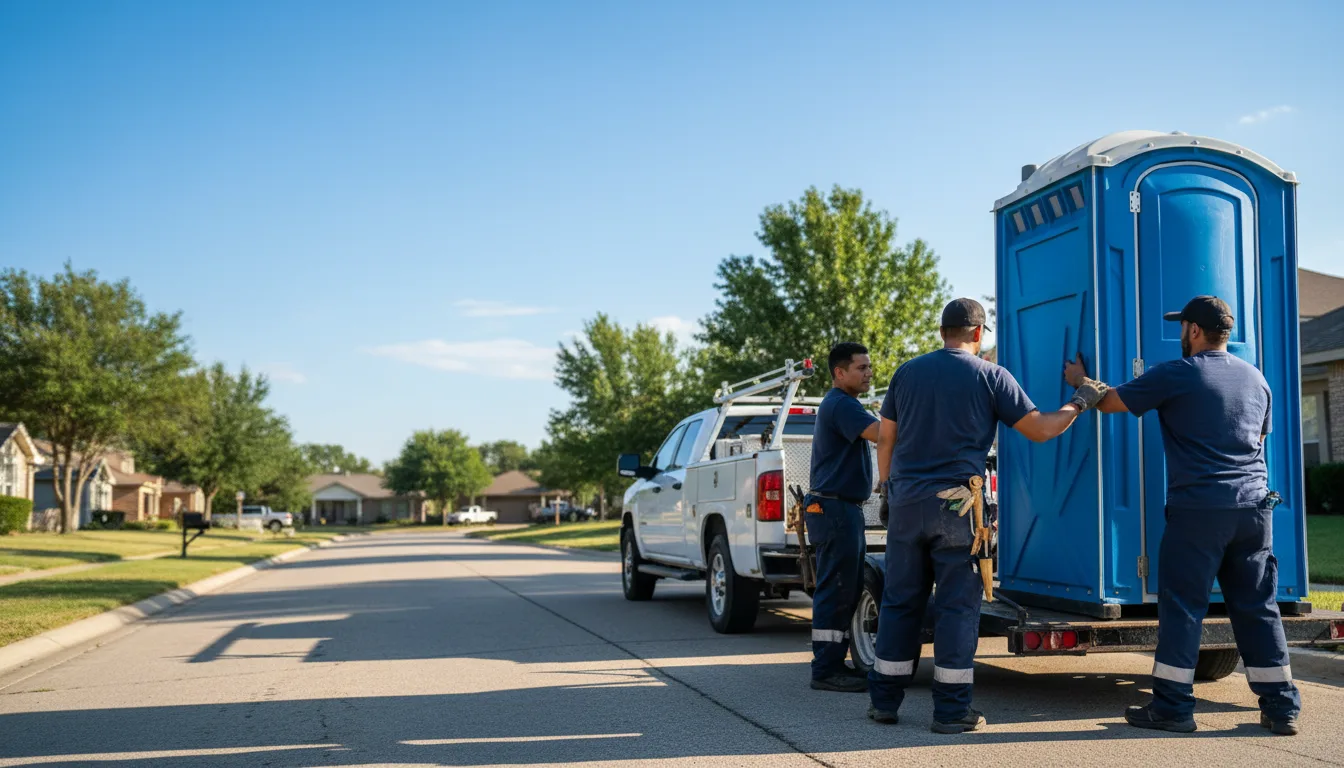 Portable Toilet Rental in Southard, OK near me